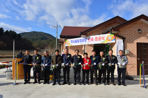 봉화군 춘양면 학산리 솔림경로당 준공
