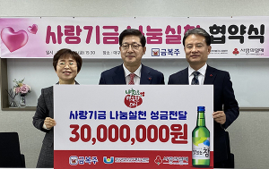 ㈜ 금복주, 대구사회복지사협회와 지역사랑기금 나눔실천 업무협약