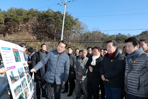 이낙연 국무총리, 울진 방문…태풍 복구 집행상황 현장점검