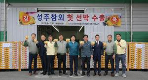 코로나19에도 성주참외 수출 청신호