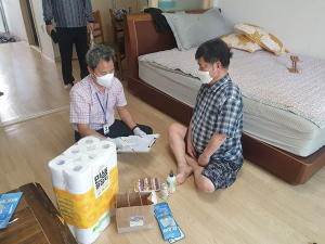 나홀로 어르신들에 ‘孝’ 사랑 실천 앞장