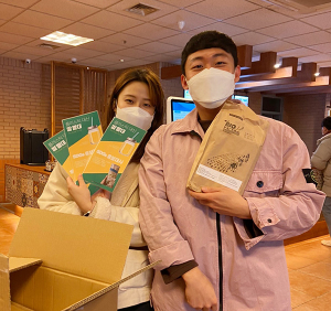계명대 학생들,  ‘쌀 빨대’ 구입해 교내 카페에 기증하며 환경운동에 앞장