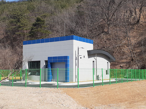 울진군, 북면 하당 농어촌마을하수처리장 준공