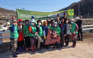 영양군 석보면 새마을회, 하천 환경정비 실시