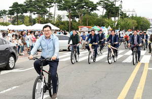 “경주를 자전거 타기 가장 좋은 도시로”
