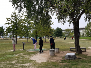    코로나 우울감… 파크골프장에서 잊어요