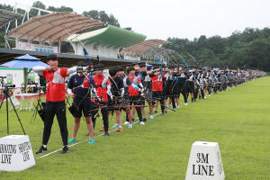 한국 양궁의 미래…예천에서 경연