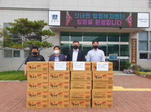 사)한국장애인교통문화협회 경주 어려운 이웃에 컵라면 기탁