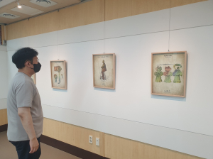 대구남부도서관, 특별전시회 개최 미국특허청 등록 특허도면 전시