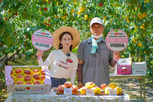영덕군, 복숭아장터 라이브커머스 판로 확대