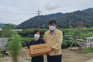 군위군 소보면, 여품물품키트 전달