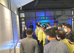 주낙영 시장, 송대말등대 전시관 조성사업 현장점검