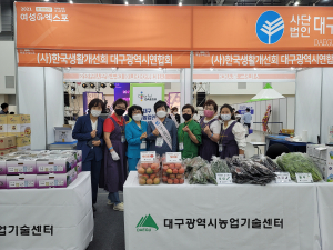  추석을 앞두고 대구·경북 농산물 직거래 장터  14~15일 산격동 대구시청 별관 주차장서 행사