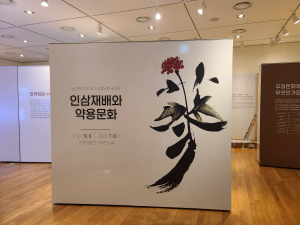 ‘인삼 재배와 약용문화’ 國무형문화재 지정 특별전