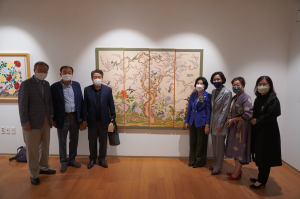 수성대학교 김선순 총장 작품전