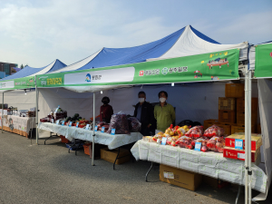 봉화군, 영호남 문화교류대축전 판매전 참여
