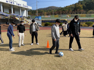 대구남양학교 축구 멘토링 프로그램 대구FC 프로축구선수 참여 7회 운영