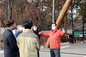 울진군, 월악산국립공원 견학