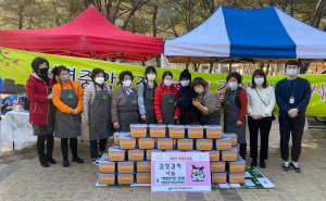 서변동 저소득층 노인 음식 지원 서변시장,중소벤처부 공모사업 