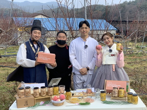 영덕 복숭아병조림, 네이버쇼핑Live 검색 1위 ‘대박’