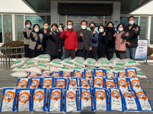 “4년째 상주시 외서면 취약가정 후원 감사”