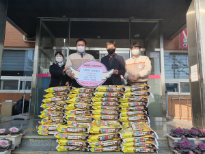 달성 소재 탑마트 현풍점 이웃돕기 쌀 10kg 50포 기탁