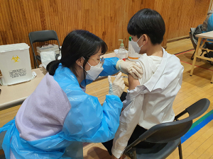 경주시, 소아·청소년 대상 학교 방문 백신 접종시
