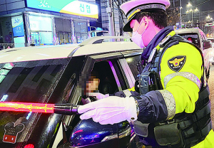 거리두기 강화에도 대구지역 연말연시 음주운전 증가
