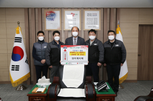 상주 소재 와이제이팩, 마스크 9,000장 시 기탁