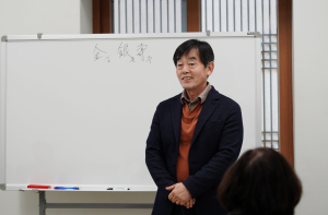 최치원문학관, 김은수 작가와 함께 첫 강의 진행