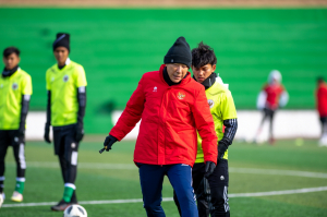  인도네시아 U-19 축구 국가대표팀 영덕서 전지 훈련