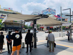 동구, 스마트그늘막 추가 설치·조기 운영