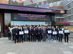 한수원, IAEA 인증 원전해체 전문교육 과정 수료