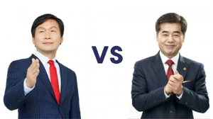 경산시장 후보 TV토론…조현일 ‘공정 공천’ VS 오세혁 ‘막장 공천’