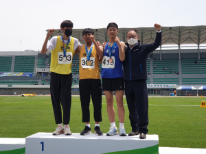 의성군 삼성中, 전국소년체육대회 육상경기 성과