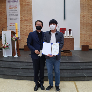의성성당 옥구슬장학회, 학생들에 장학금 전달