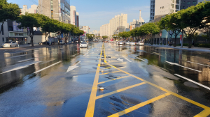 경산 ‘클린로드’ 조성…기온․미세먼지 저감 나서