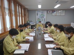 경산시 여름 장마 대비 부처 점검회의