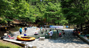 영천 운주산휴양림 2년 만에 물놀이장 개장
