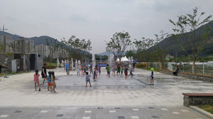 경산시 옥곡동 남천 어린이 물놀이장 개장 