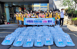 영천 적십자봉사회, 취약계층 여름이불 나눔