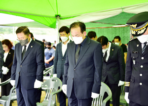 문경시, 故 박동진 중사 추모제…고귀한 업적 기려