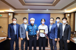 칠곡경찰, 김정은 경장 베스트 외사경찰 선정