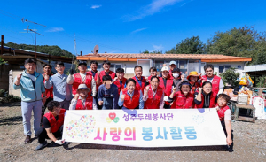 성주군 두레봉사단, 주거환경개선 봉사활동 