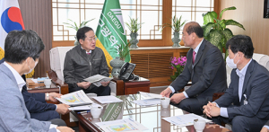 강영석 상주시장, 대구 군사시설 유치에 총력