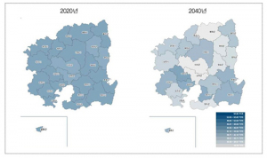 영주, 인구감소폭 가장 크다…경북도 ‘2040년 인구추계’