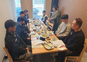 경산시 서부2동, 환경미화원들과 오찬 간담회 열고 감사의 마음 전해