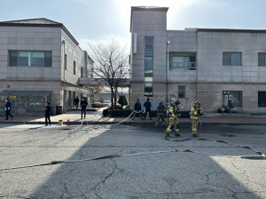 칠곡소방, 영남복합물류센터 소방훈련