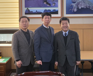 남한권 울릉군수, 포항해수청 방문...사동항 3단계(크루즈항)사업 건의