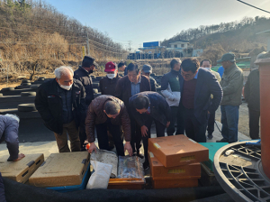 최기문 영천시장, 꿀벌 실종피해 농가 현장 방문